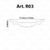 Rozetė luboms R-03